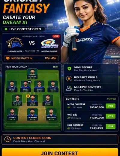 Rummyvipfx (rummyvipfx apk) fantasy cricket & matchday visual 3
